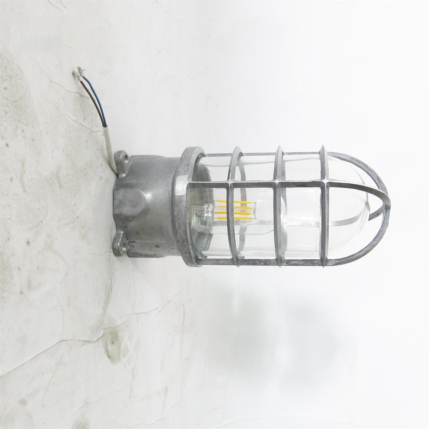 Ozorel Vintage Unique Glass Wall Lamp - Neutral Decor