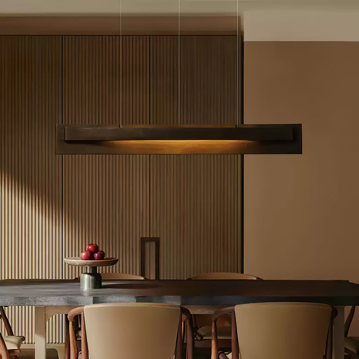 Zaraeyra Minimalist Wood Pendant Light