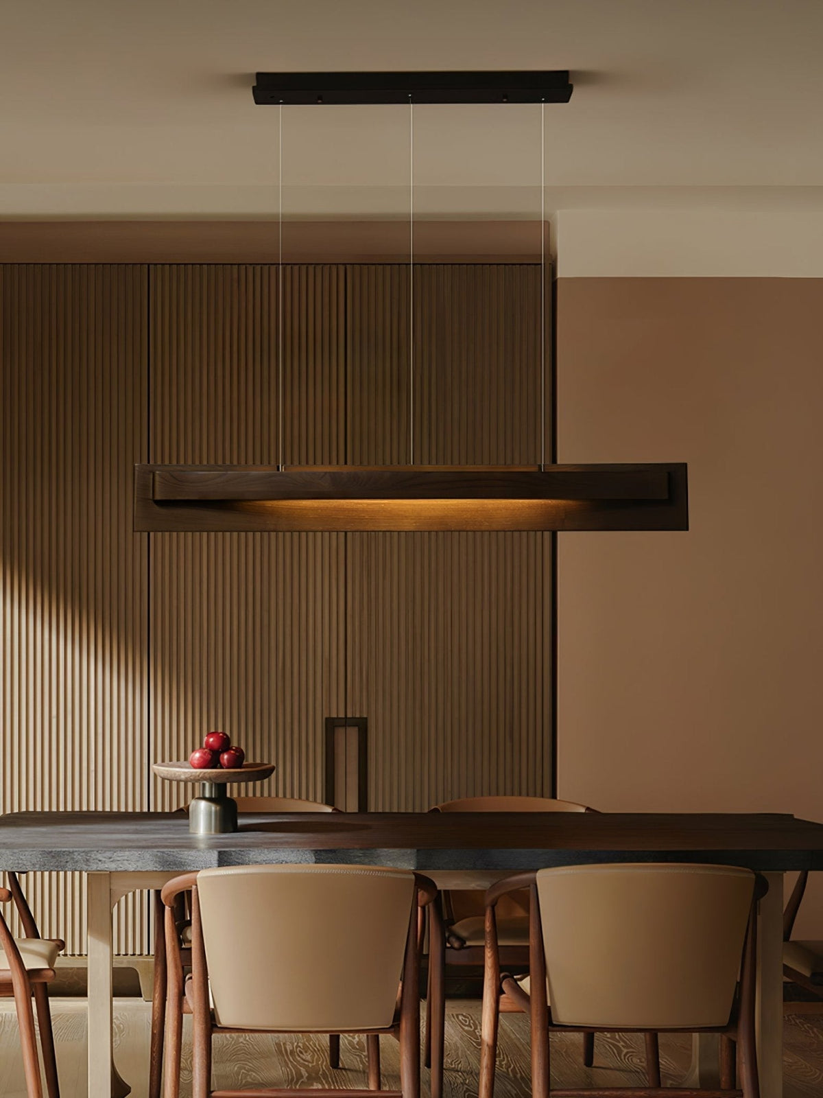 Zaraeyra Minimalist Wood Pendant Light
