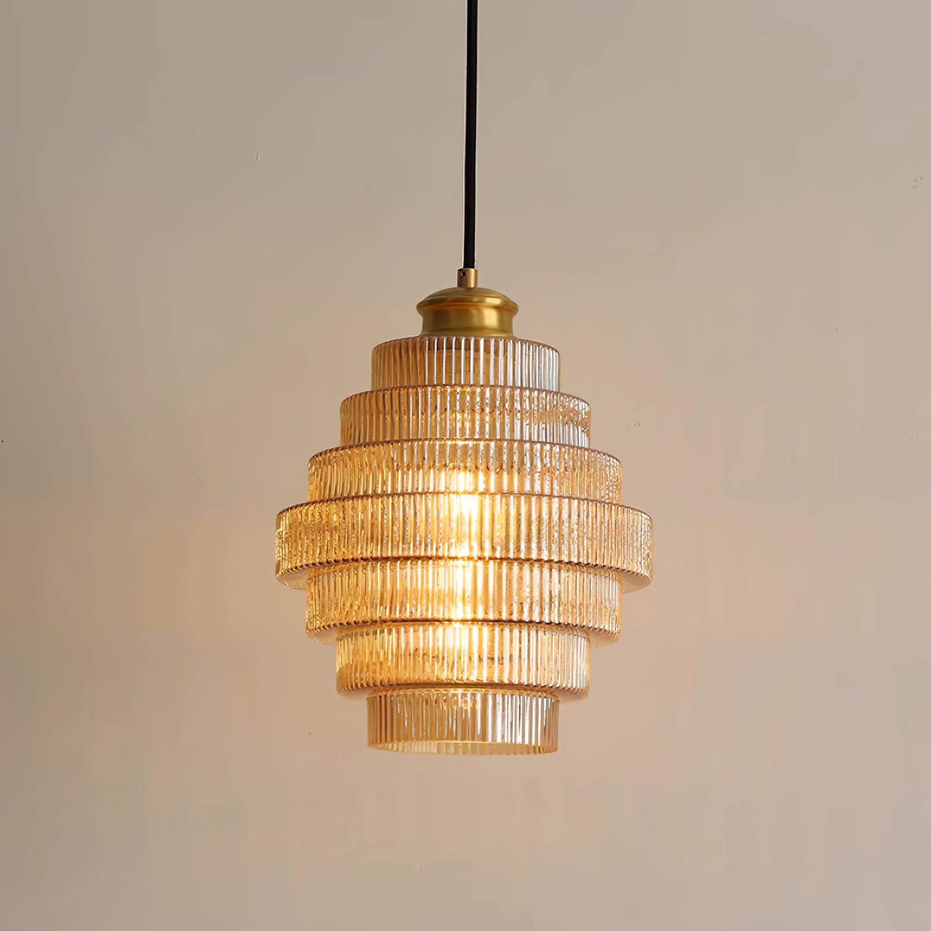 Amara Glass Pendant Lamp - Neutral Decor
