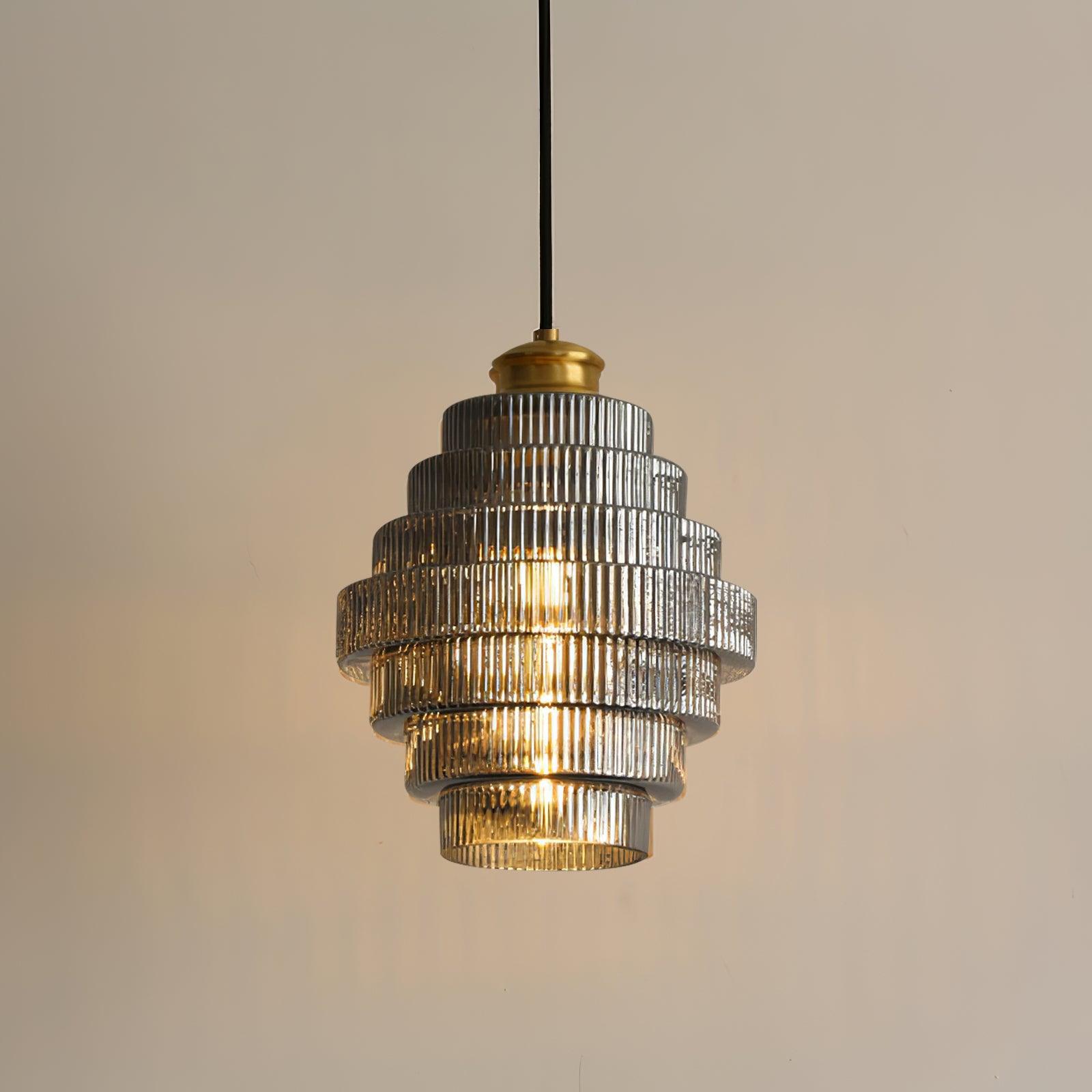 Amara Glass Pendant Lamp - Neutral Decor