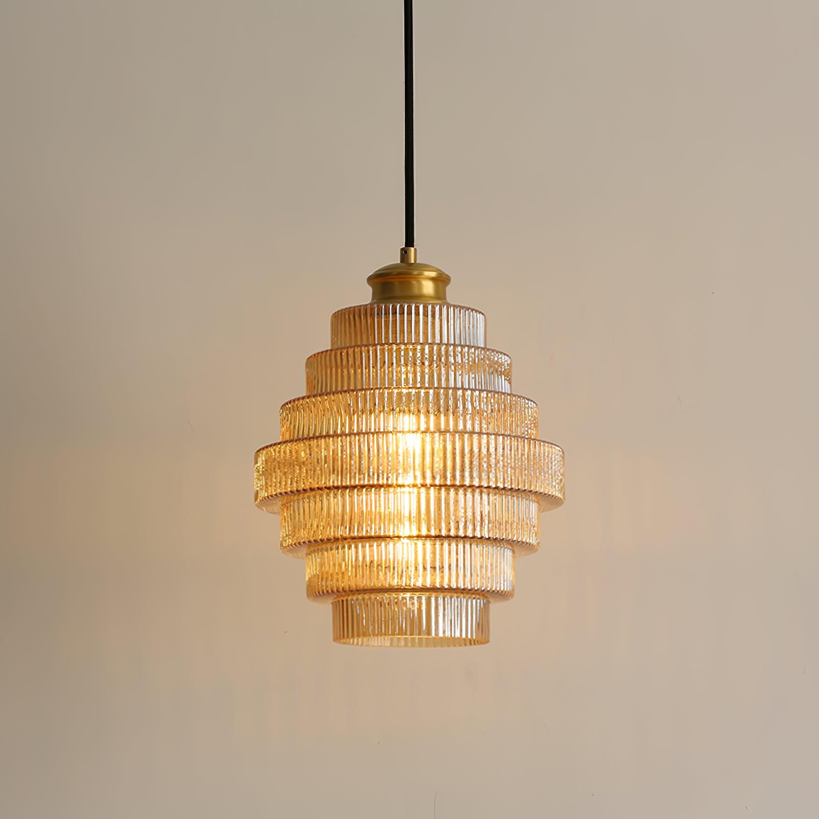Amara Glass Pendant Lamp - Neutral Decor