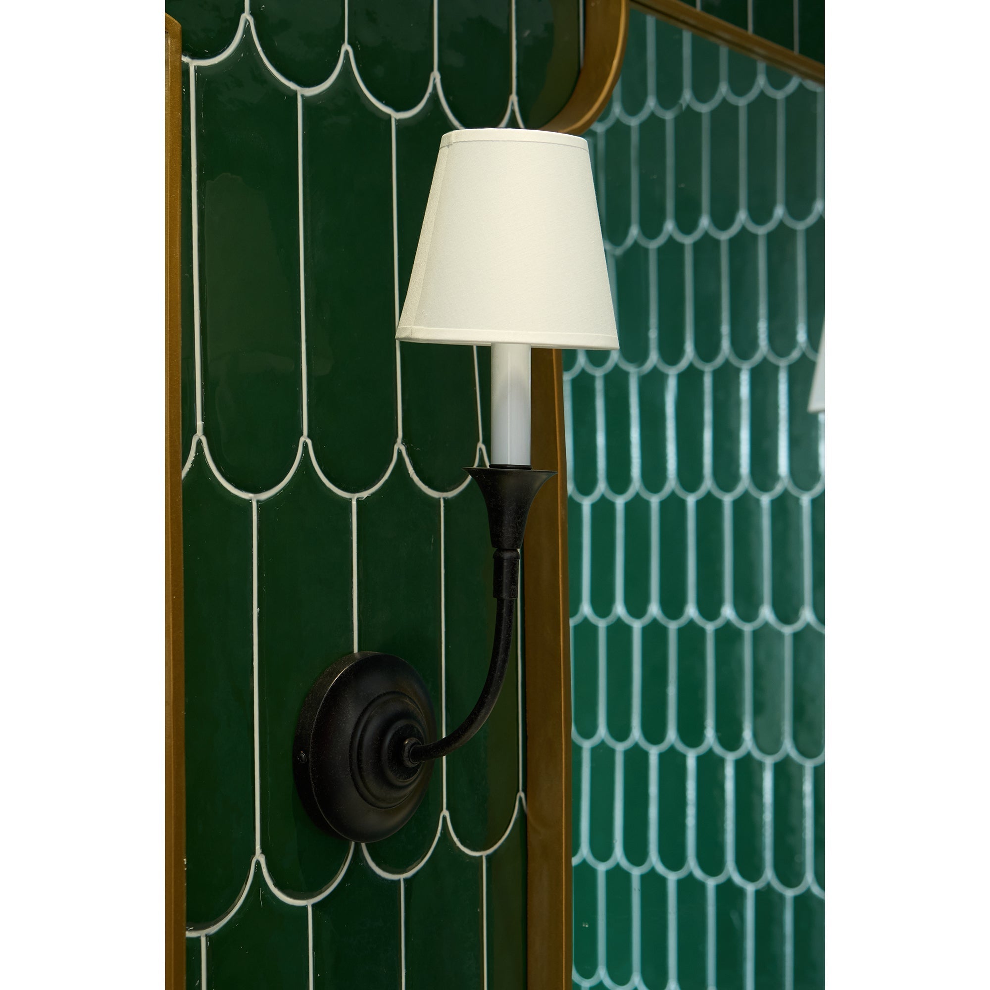 Erdoros Vintage Industrial Fabric Wall Lamp