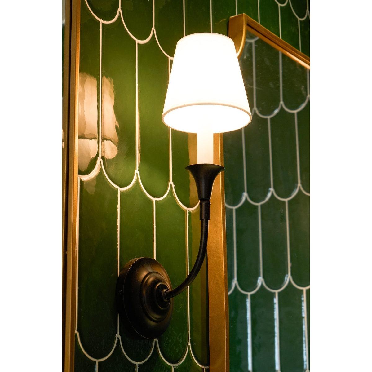 Erdoros Vintage Industrial Fabric Wall Lamp