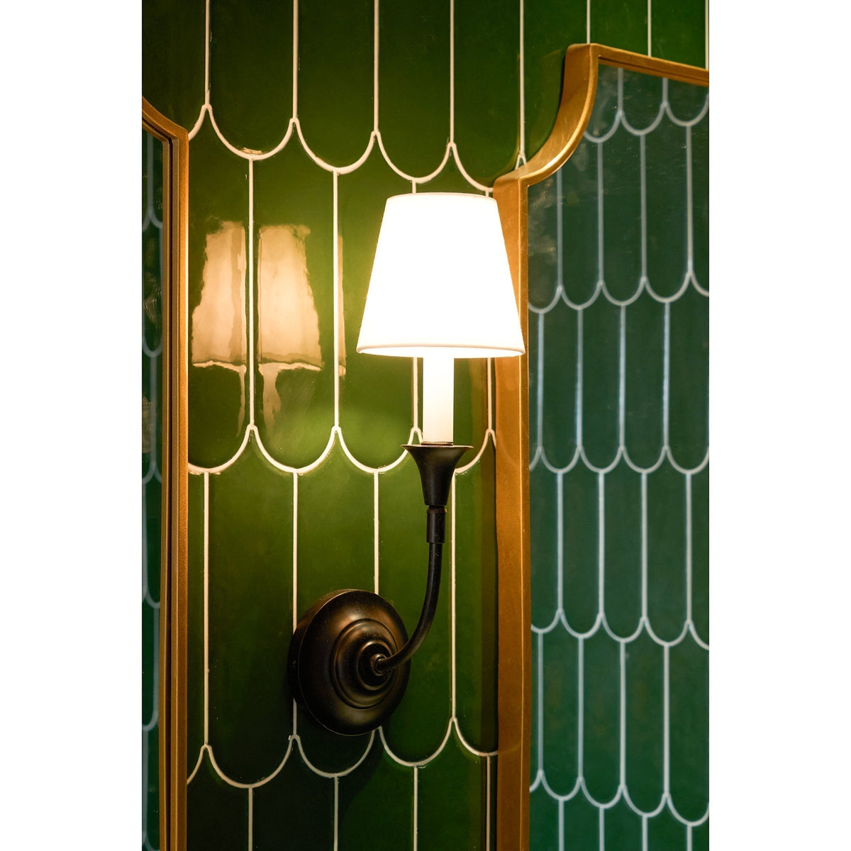 Erdoros Vintage Industrial Fabric Wall Lamp