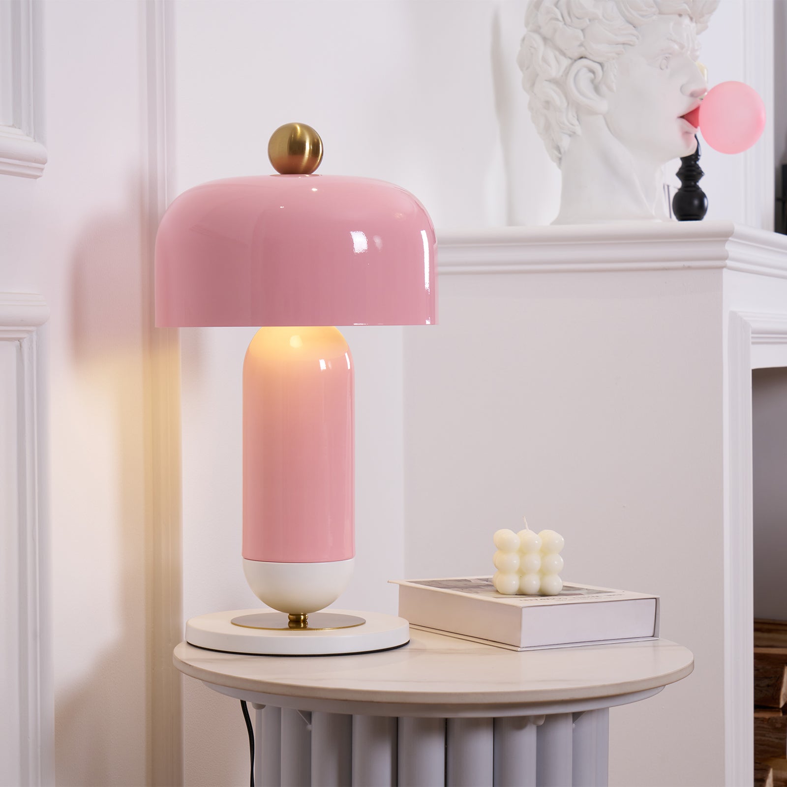 Ziora Retro Table Lamp - Neutral Decor