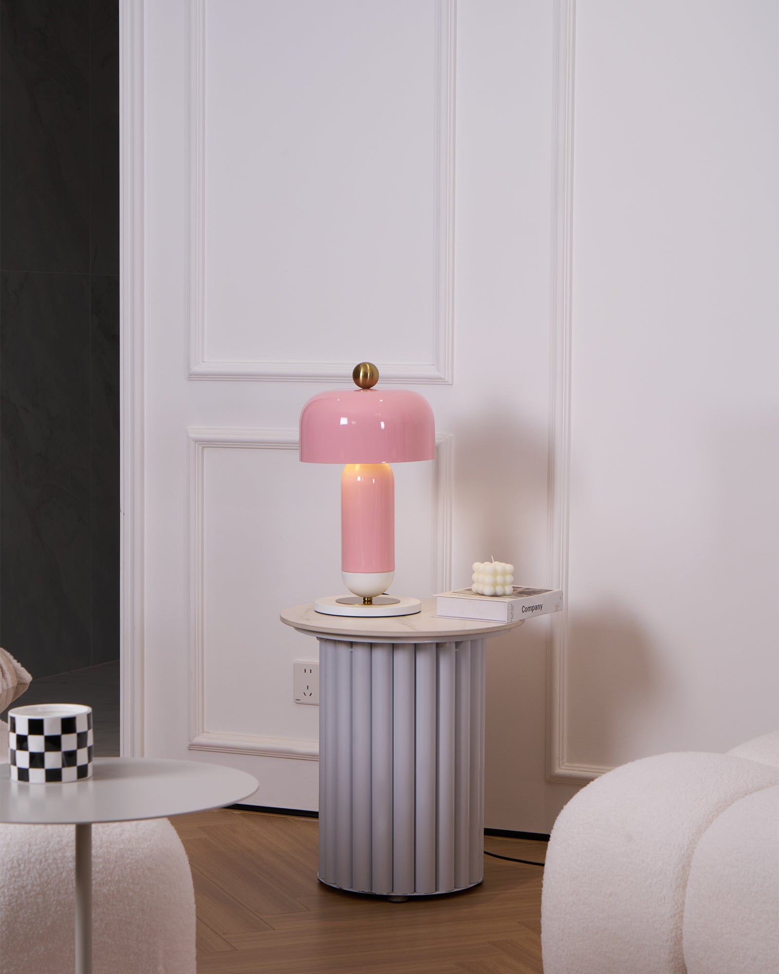 Ziora Retro Table Lamp - Neutral Decor