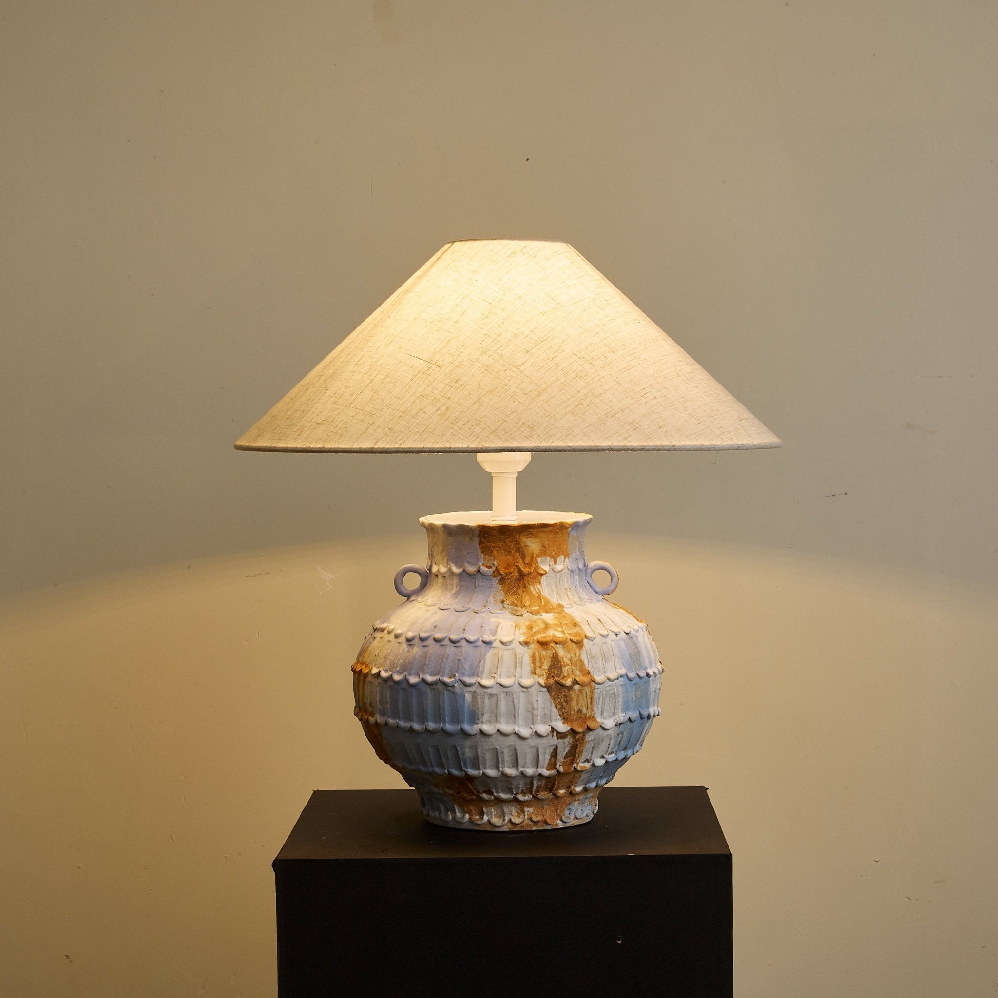 Artisan Rustic Ceramics Table Lamp