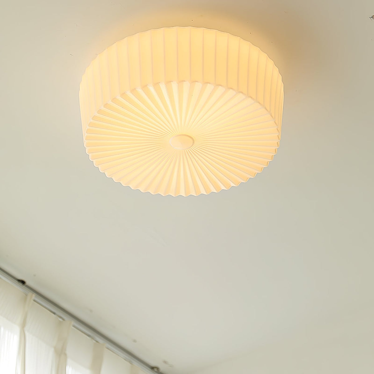 Celeena Ceiling Light Drum Glass Radiant