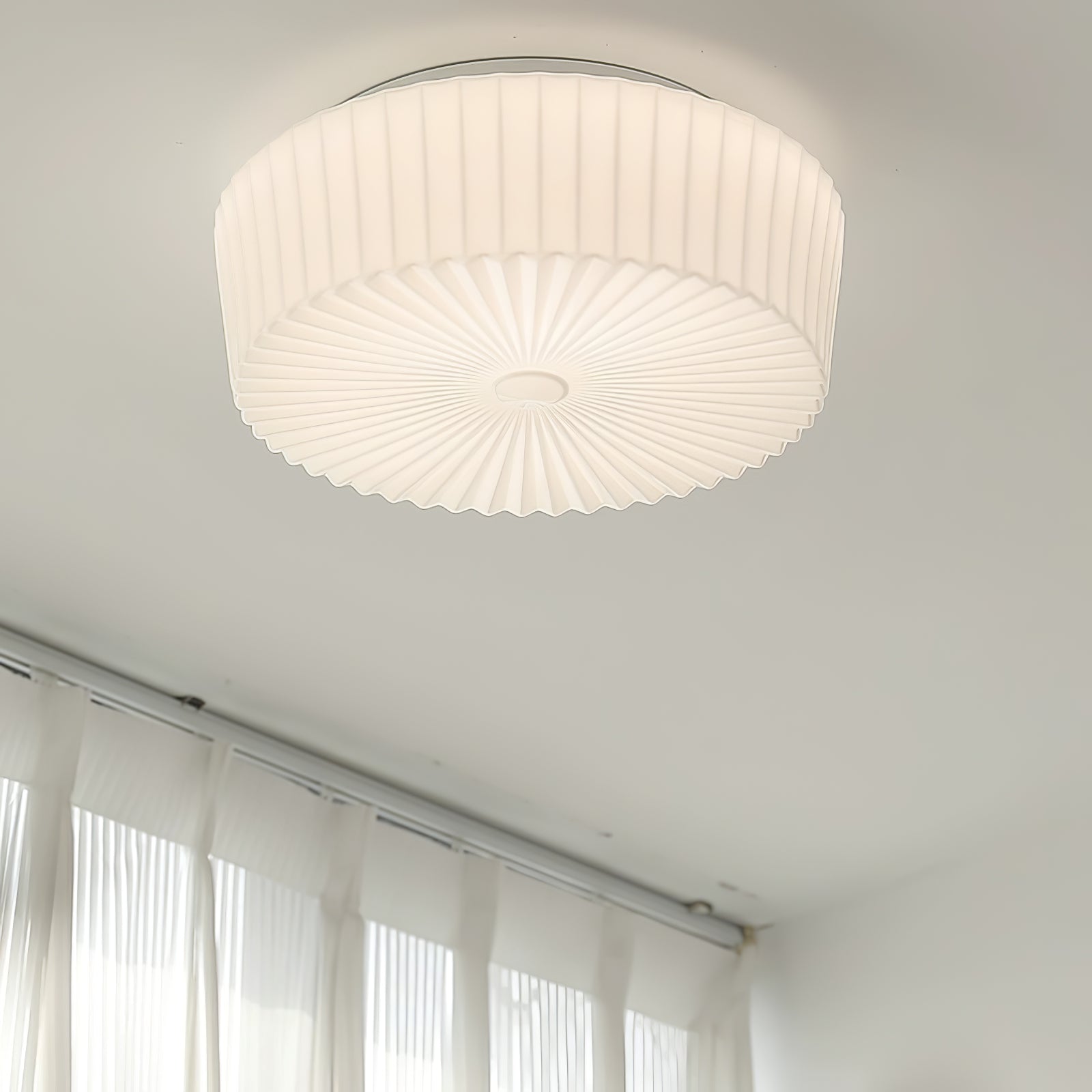 Celeena Ceiling Light Drum Glass Radiant