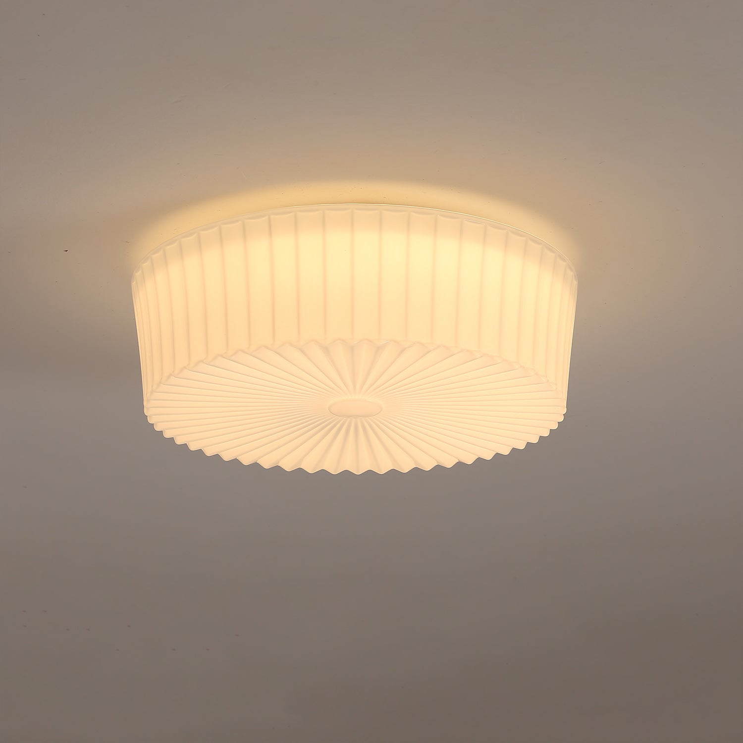 Celeena Ceiling Light Drum Glass Radiant