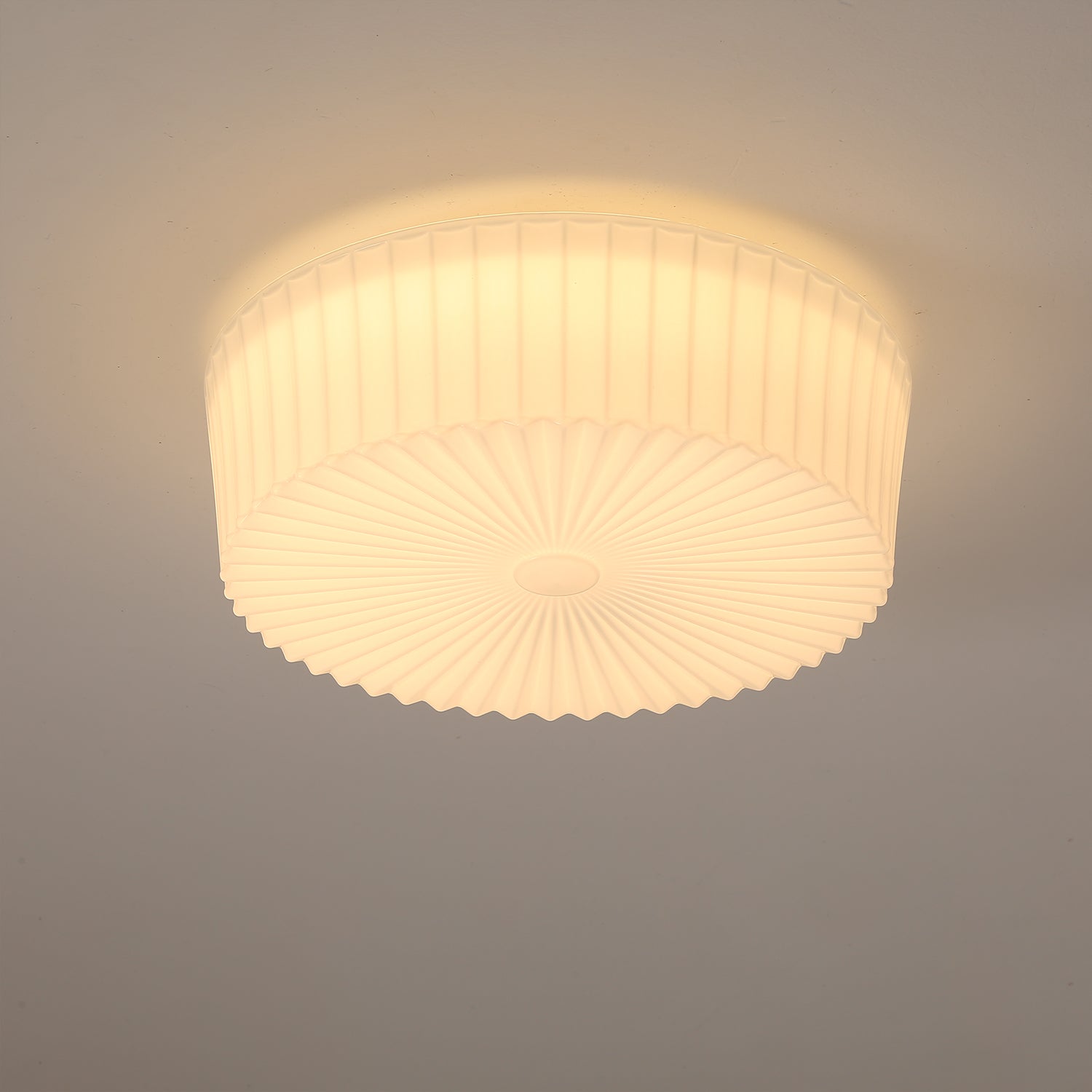 Celeena Ceiling Light Drum Glass Radiant