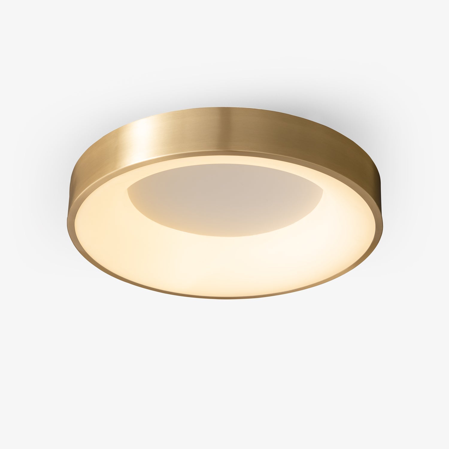Zetheos Modern Minimalist Brass Ceiling Light