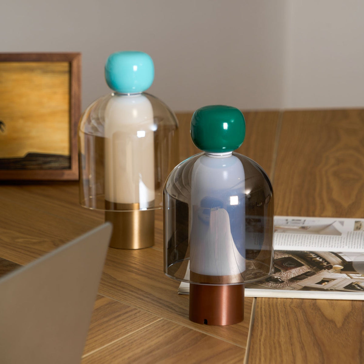 Nara Glass Artistic Table Lamp