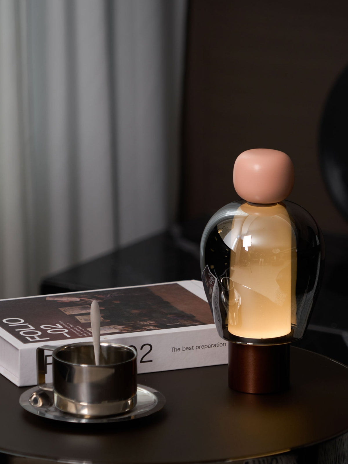Nara Glass Artistic Table Lamp