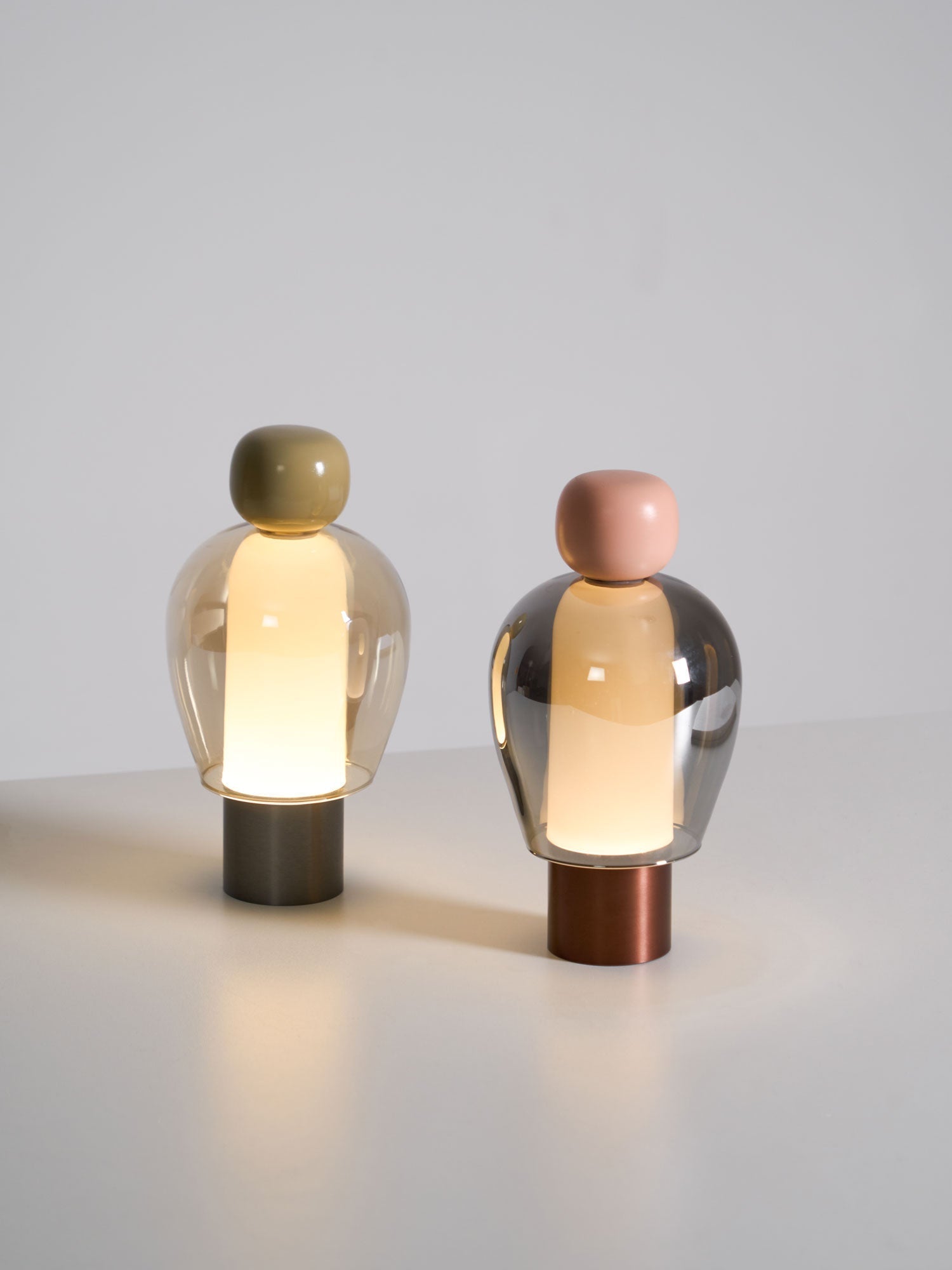 Nara Glass Artistic Table Lamp
