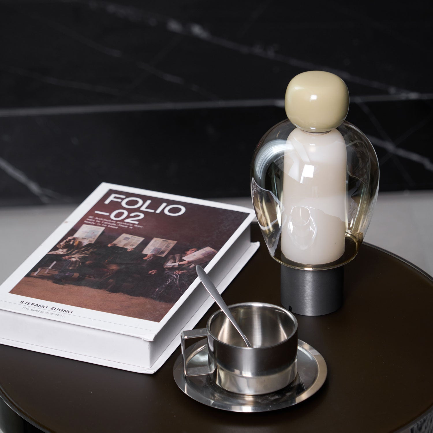Nara Glass Artistic Table Lamp