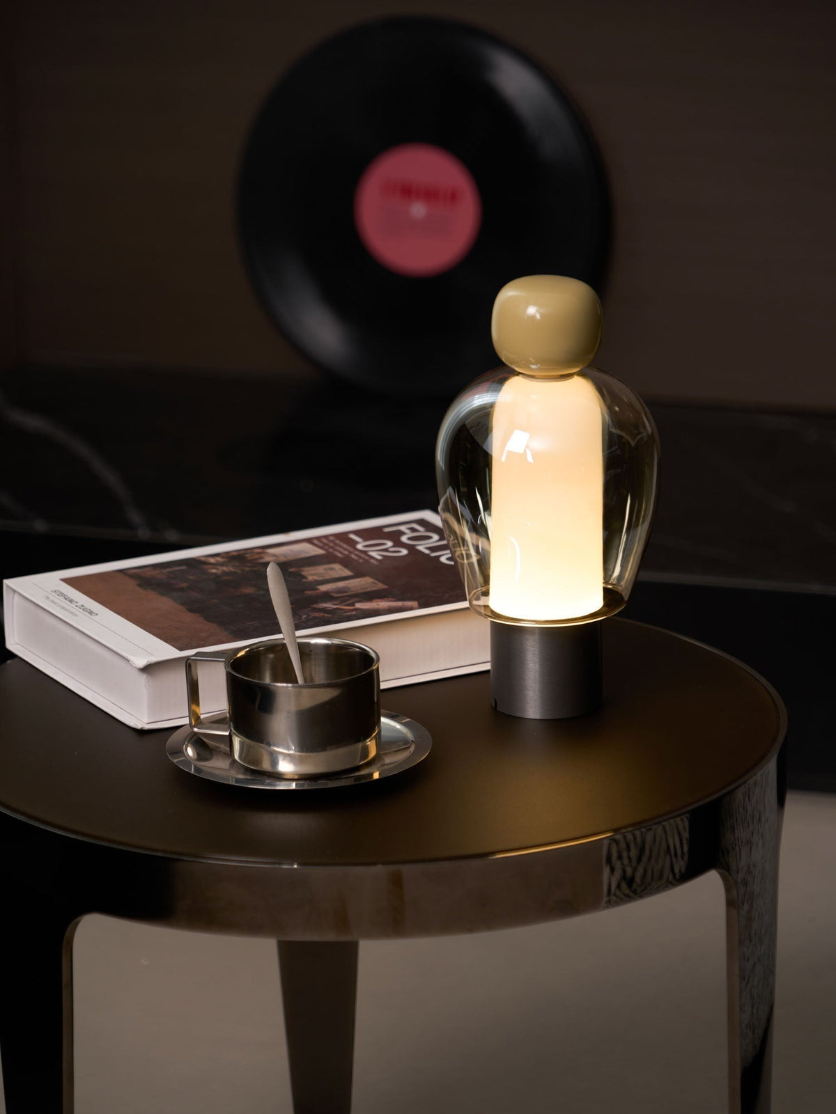 Nara Glass Artistic Table Lamp