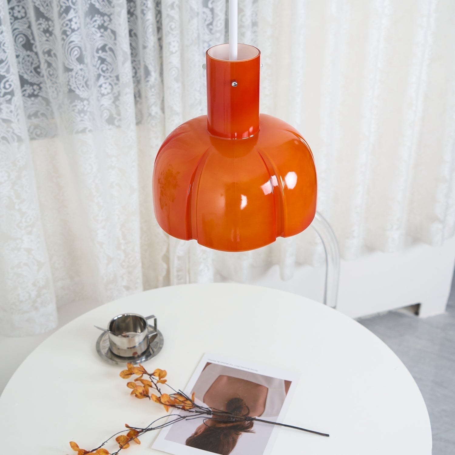 Zentara Glass Contemporary Pendant Light