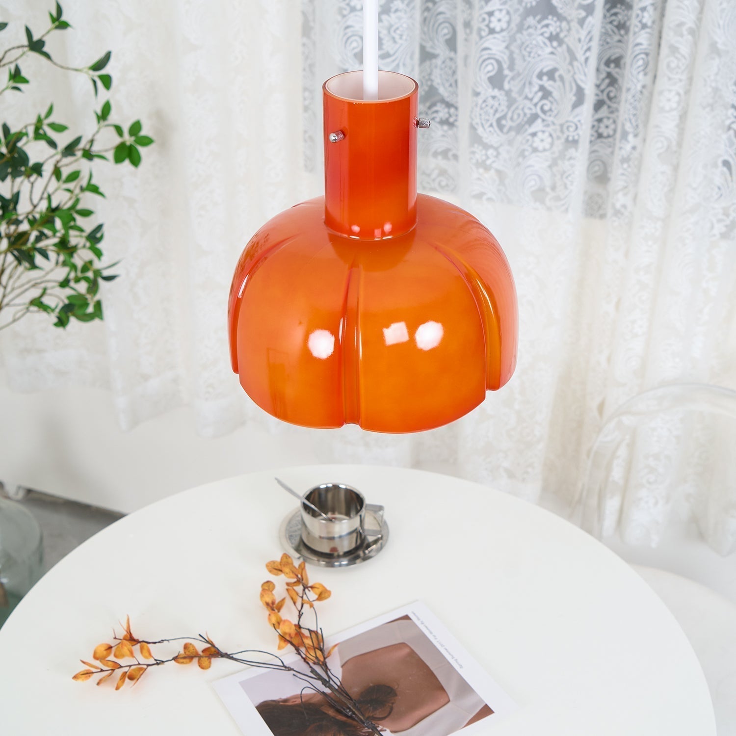 Zentara Glass Contemporary Pendant Light