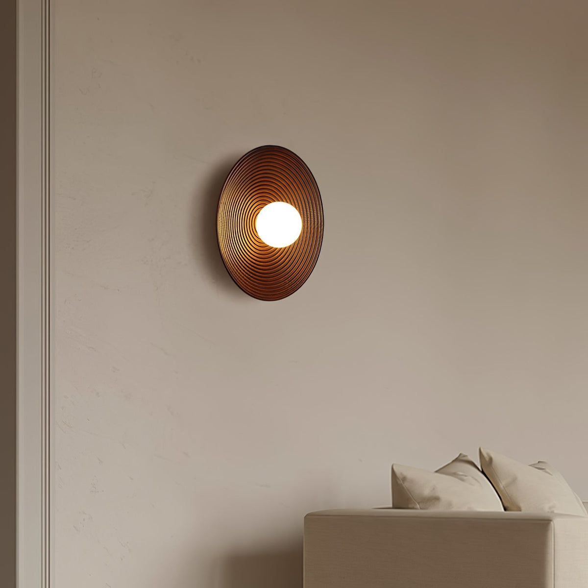 Aldenise Nordic Art Contour Wooden Sconce Wall lamp