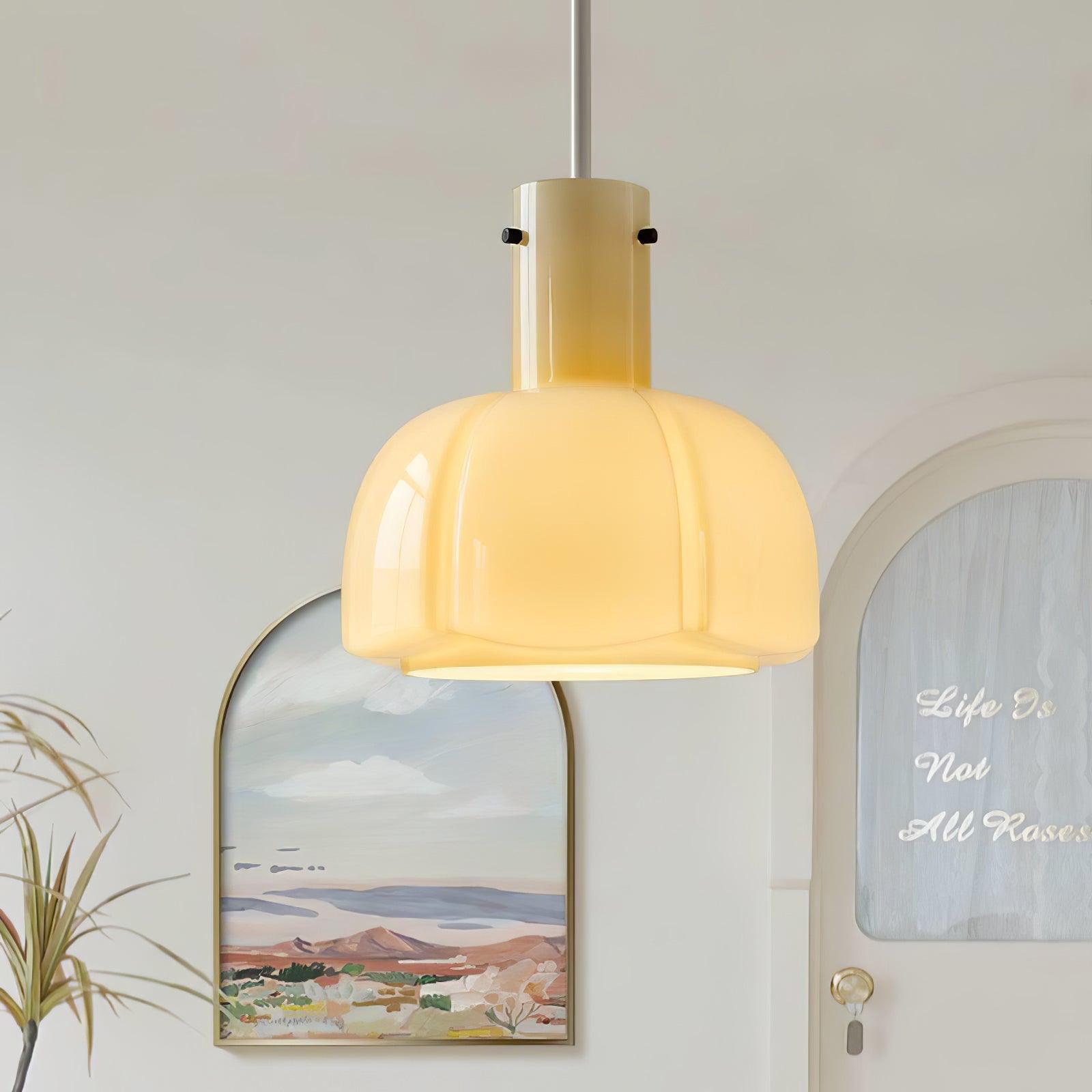 Zentara Glass Contemporary Pendant Light