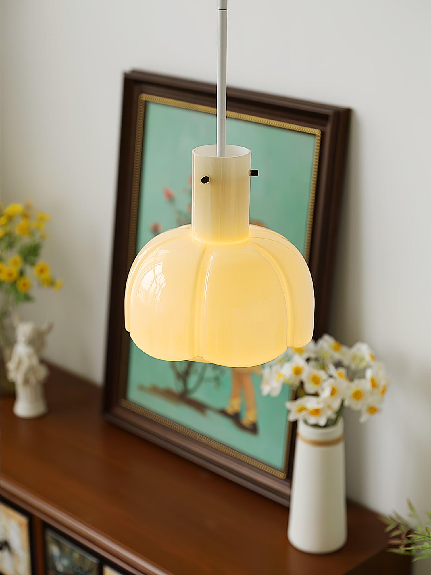 Zentara Glass Contemporary Pendant Light