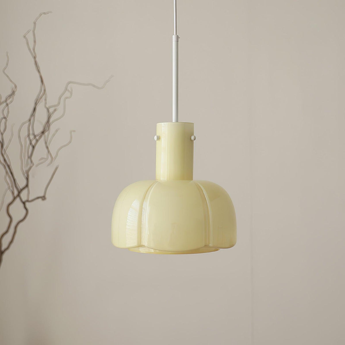 Zentara Glass Contemporary Pendant Light