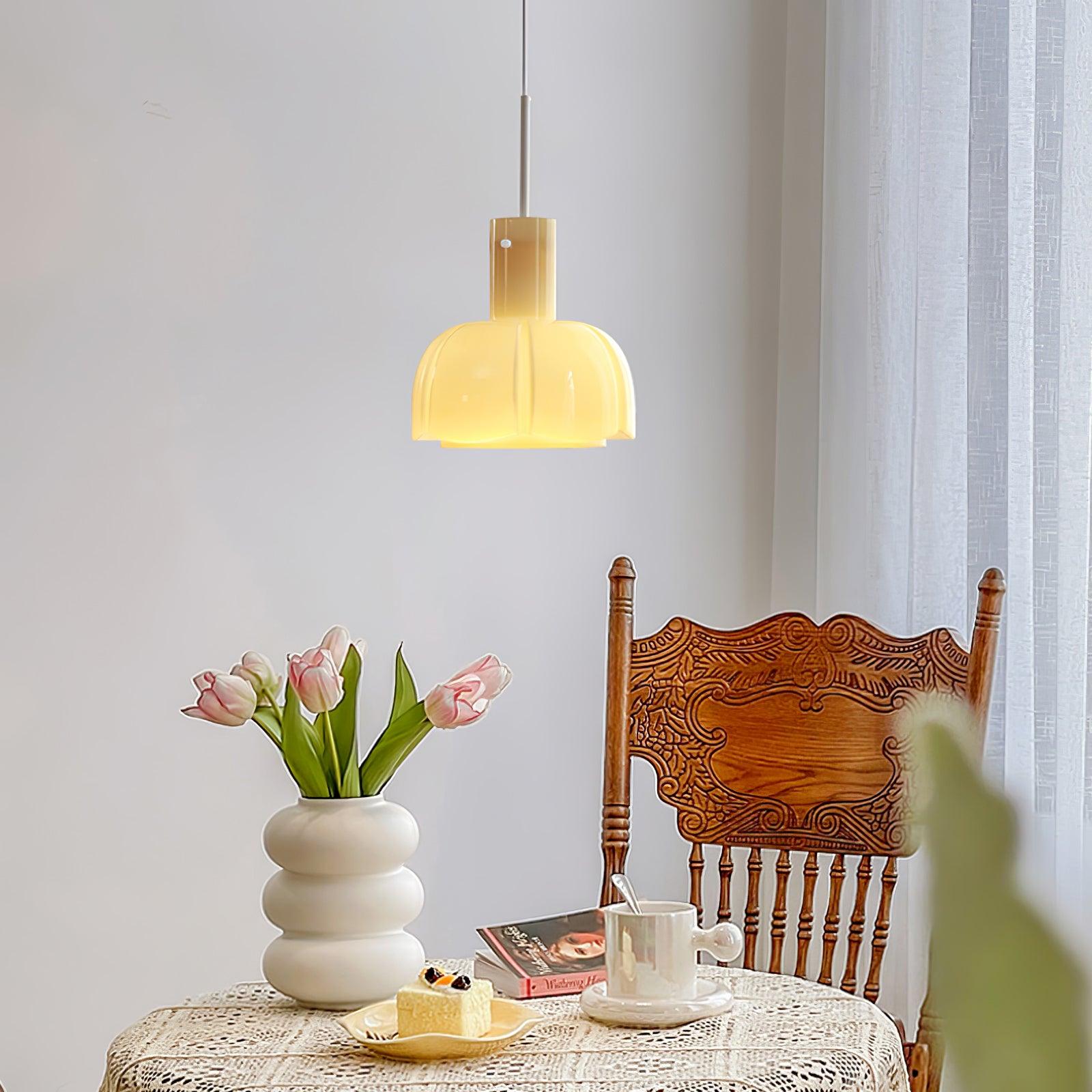 Zentara Glass Contemporary Pendant Light