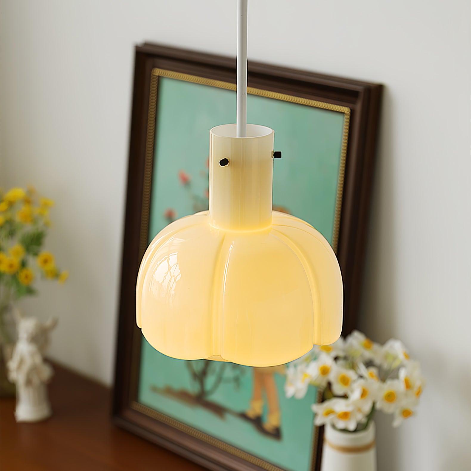 Zentara Glass Contemporary Pendant Light