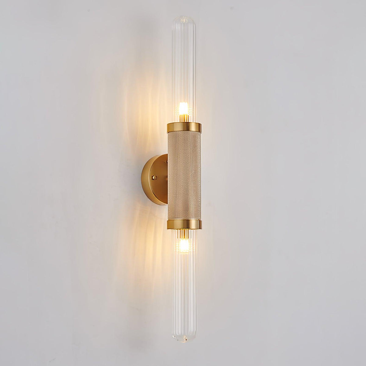 Alorira Nordic Art Column Glass Wall Sconce