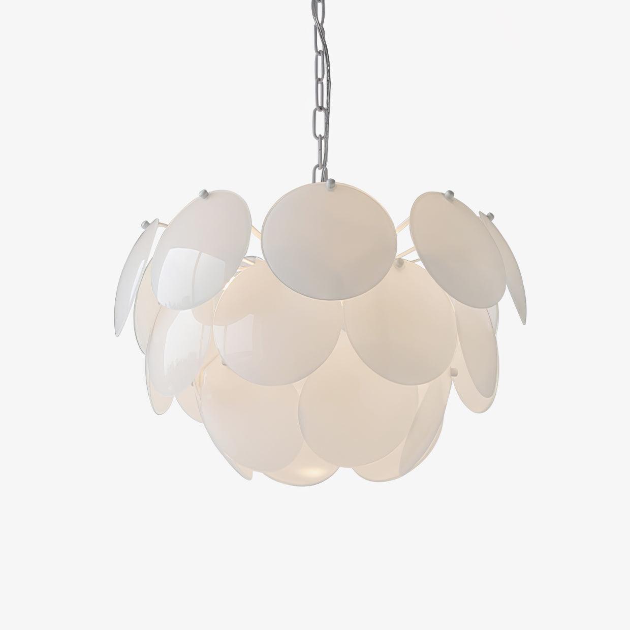 Sophia Minimalist Glass Chandelier