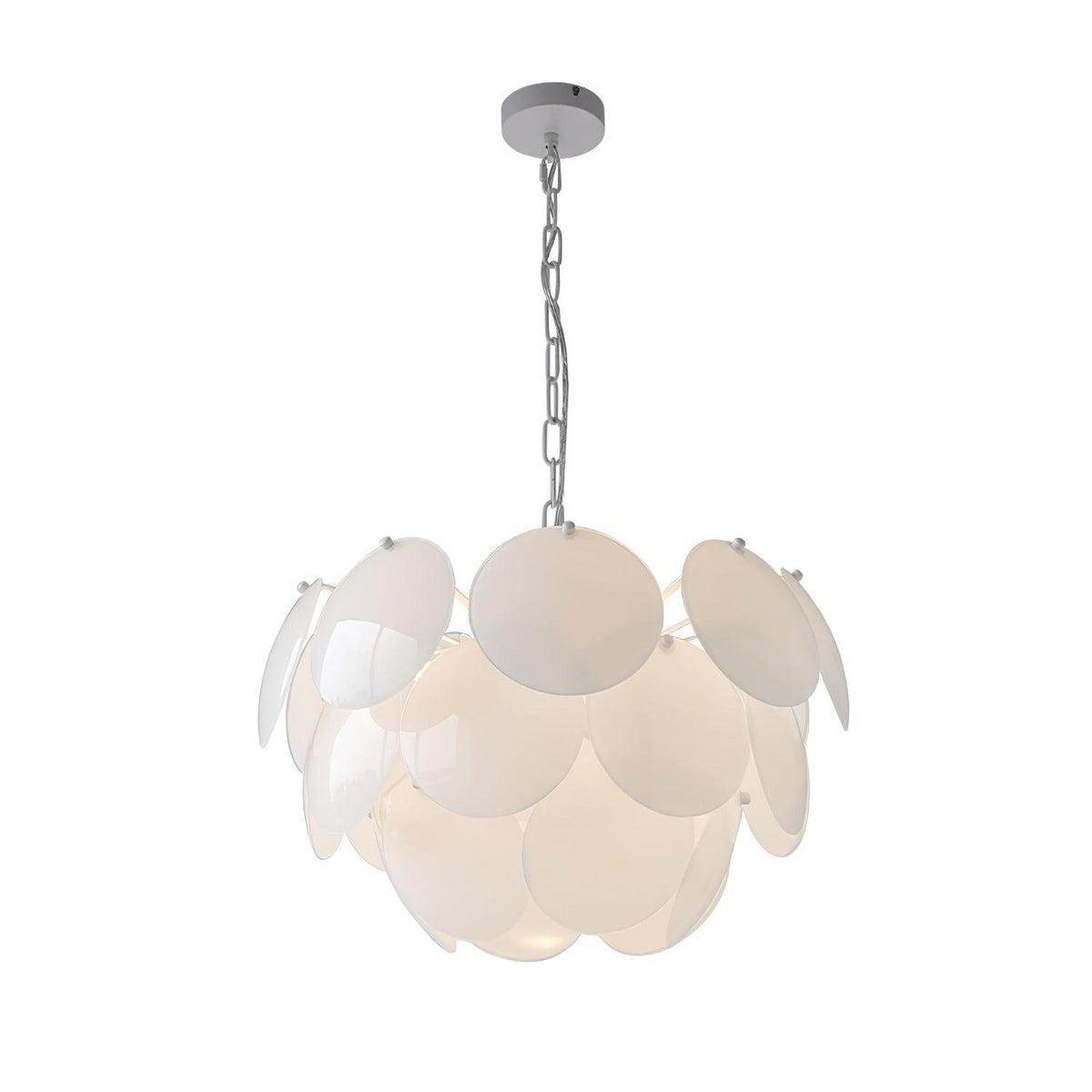 Sophia Minimalist Glass Chandelier