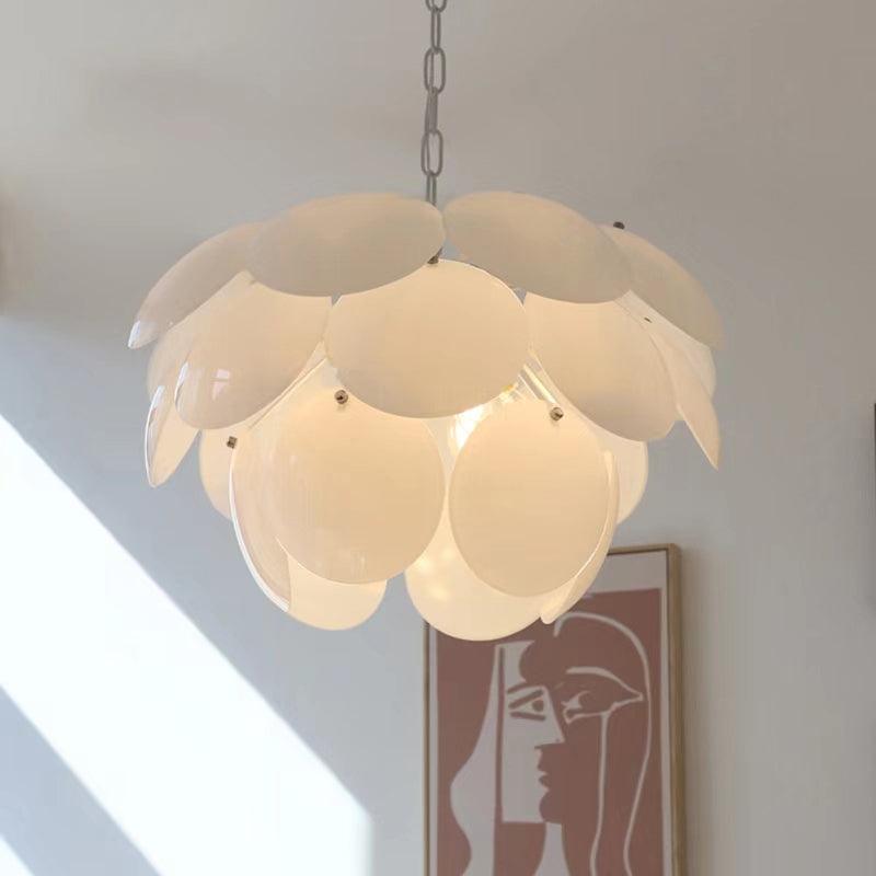 Sophia Minimalist Glass Chandelier