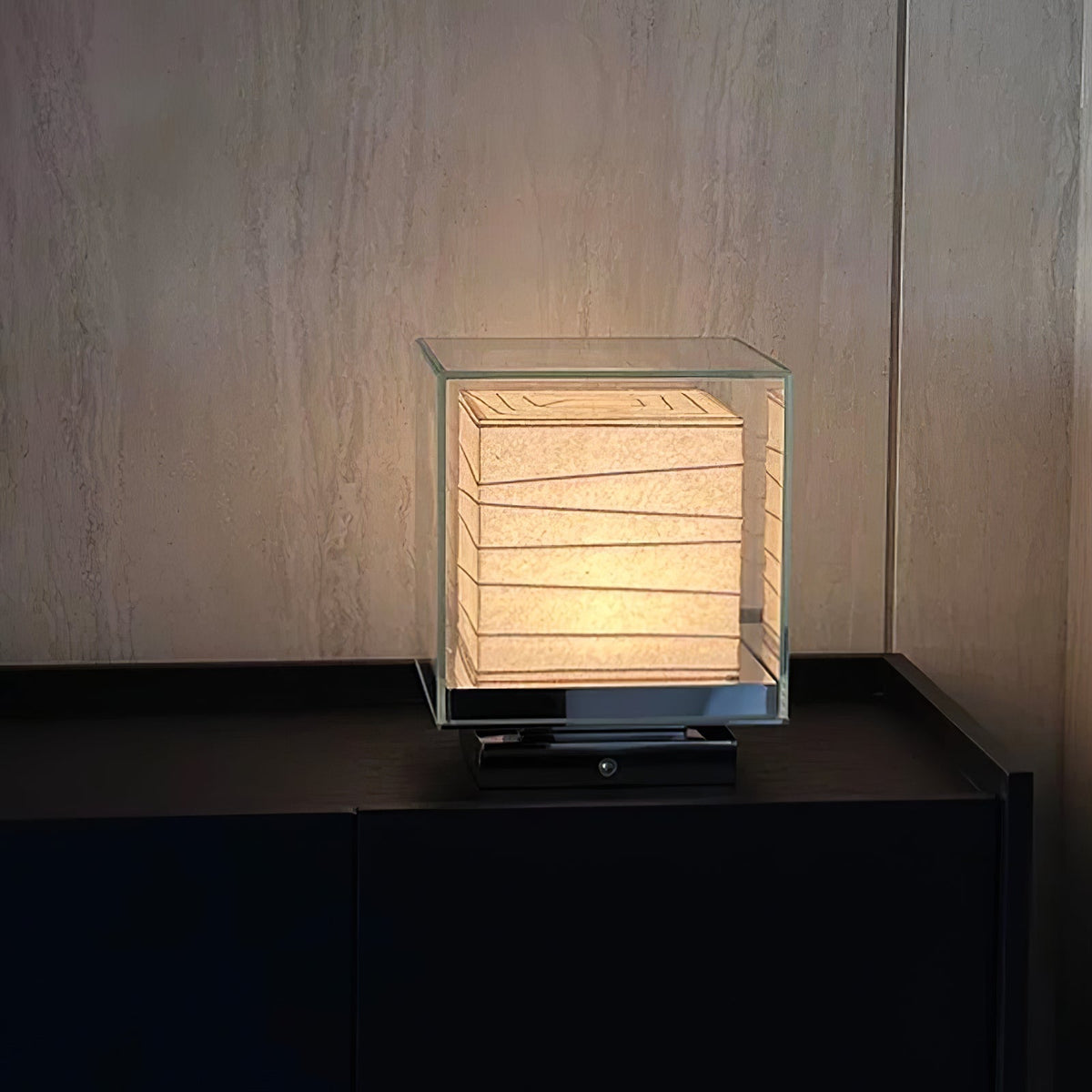 Pryn Cube Table Lamp