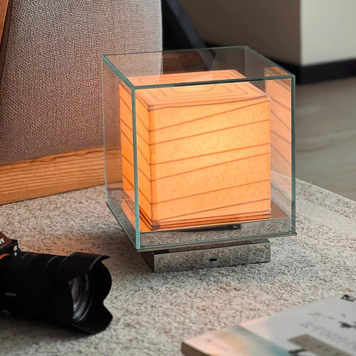Pryn Cube Table Lamp