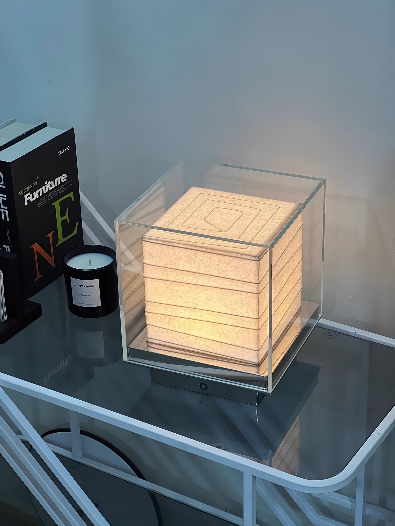 Pryn Cube Table Lamp