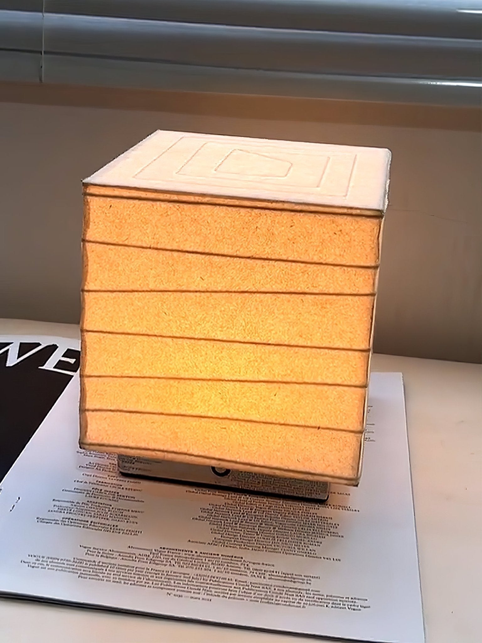 Pryn Cube Table Lamp