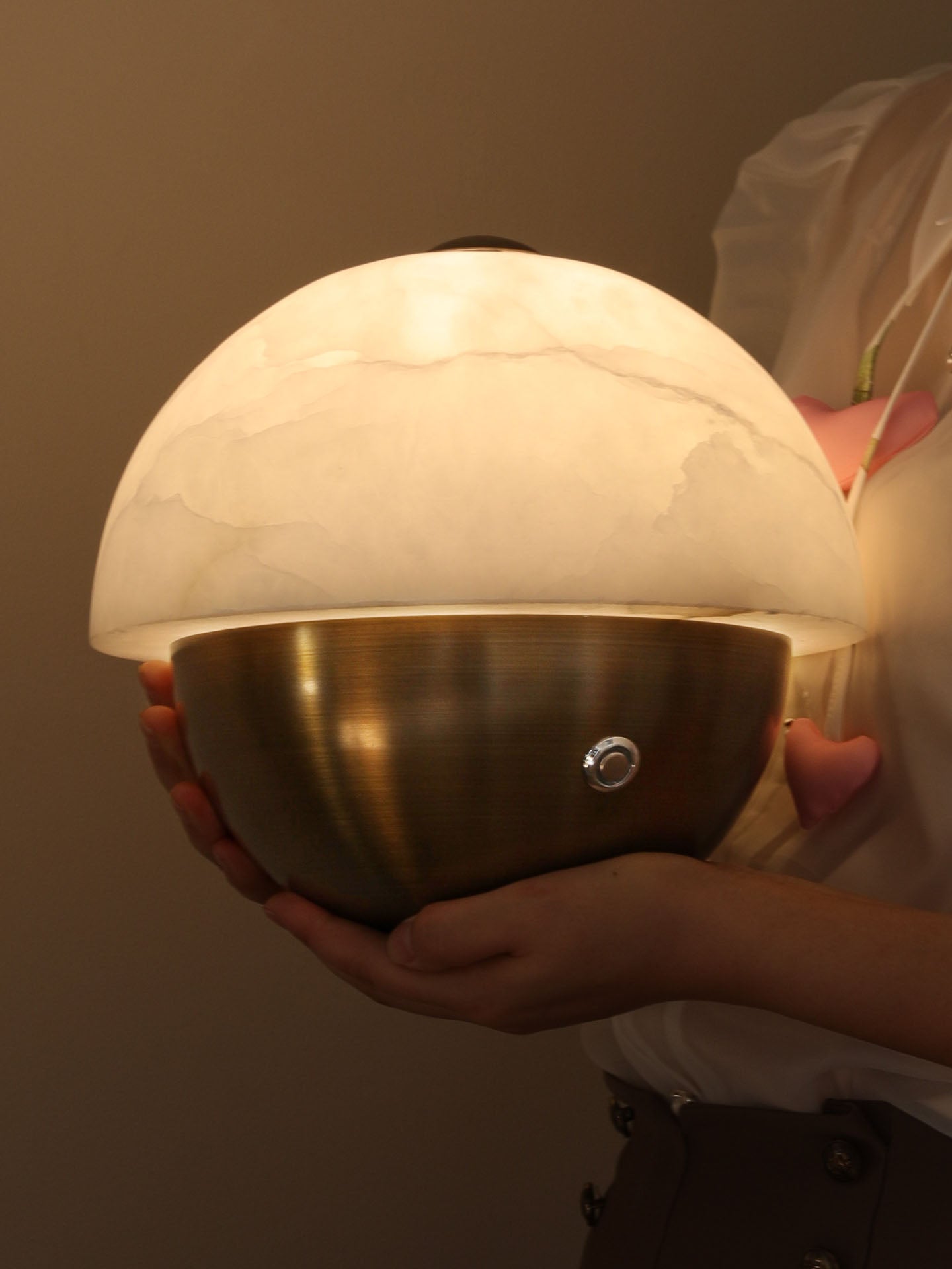 Crol Alabaster Mini Table Lamp