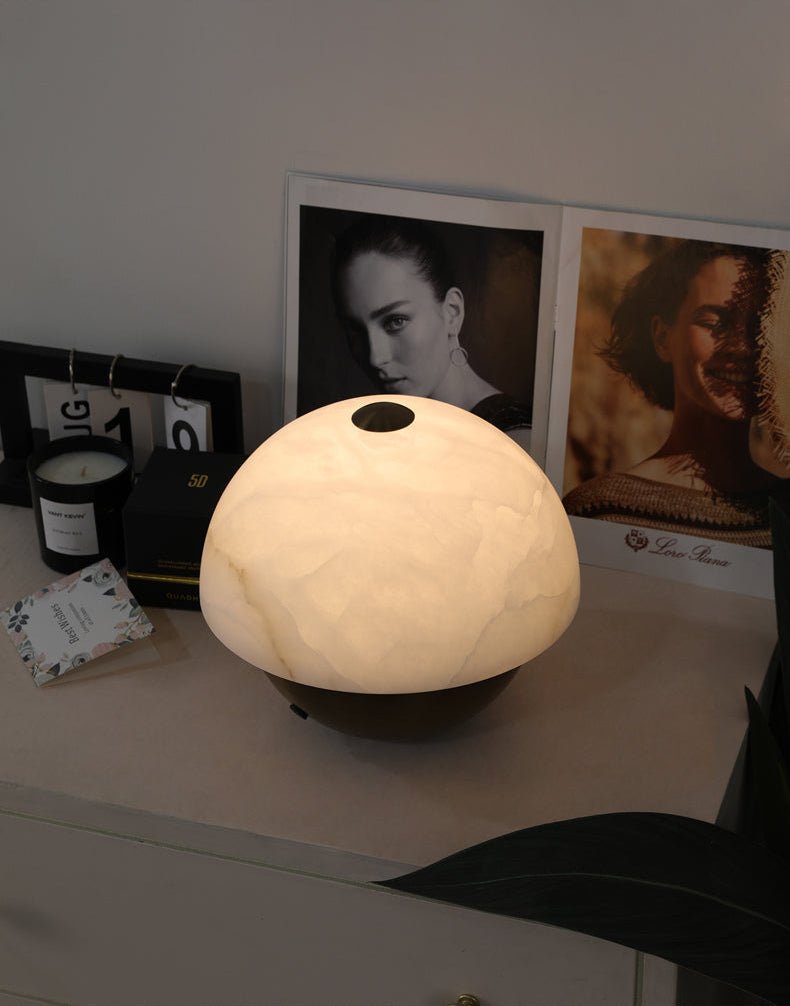 Crol Alabaster Mini Table Lamp