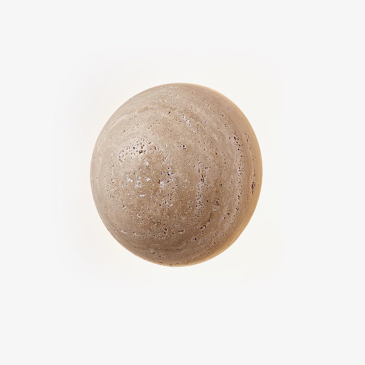Vexael Minimalist Travertine Wall Light