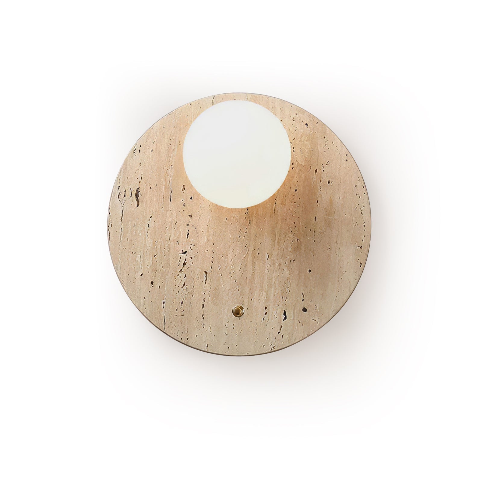 Syloryra Minimalist Travertine Wall Light - Neutral Decor