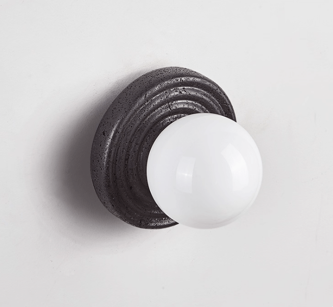 Mevx Travertine Wall Sconce / Ceiling Light