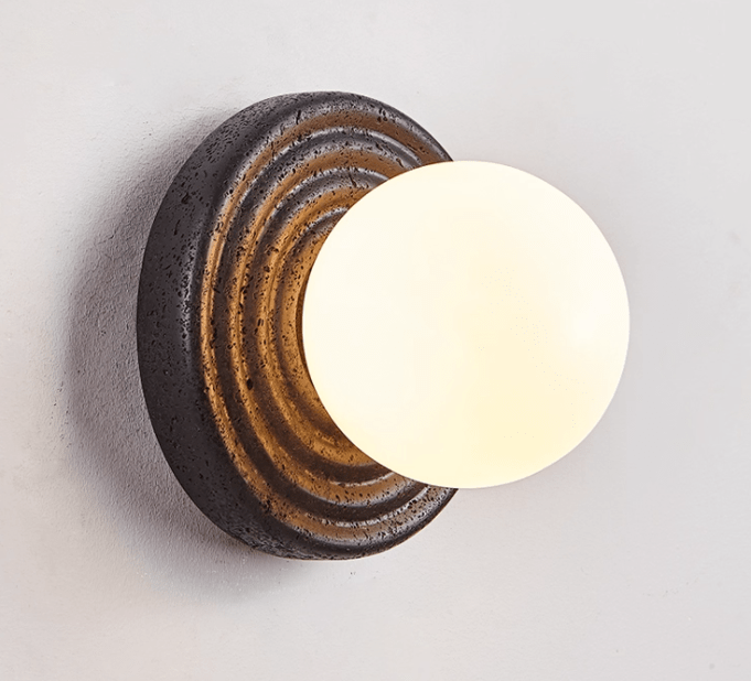 Mevx Travertine Wall Sconce / Ceiling Light