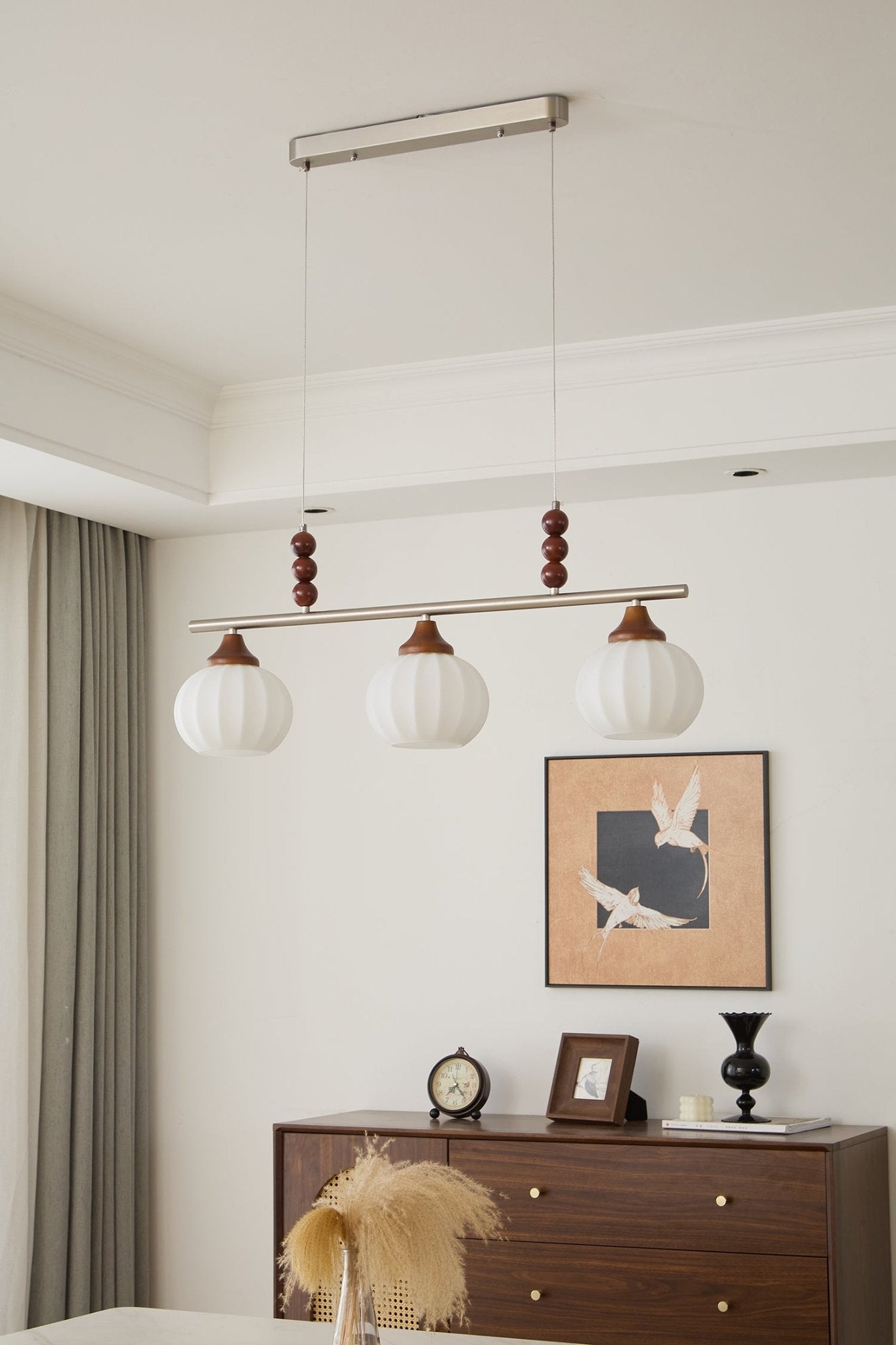 Nyla Retro Glass Pendant Lamp