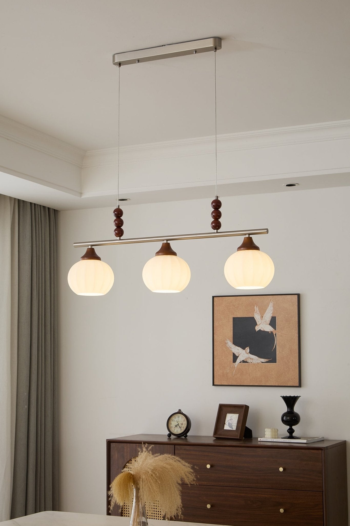 Nyla Retro Glass Pendant Lamp