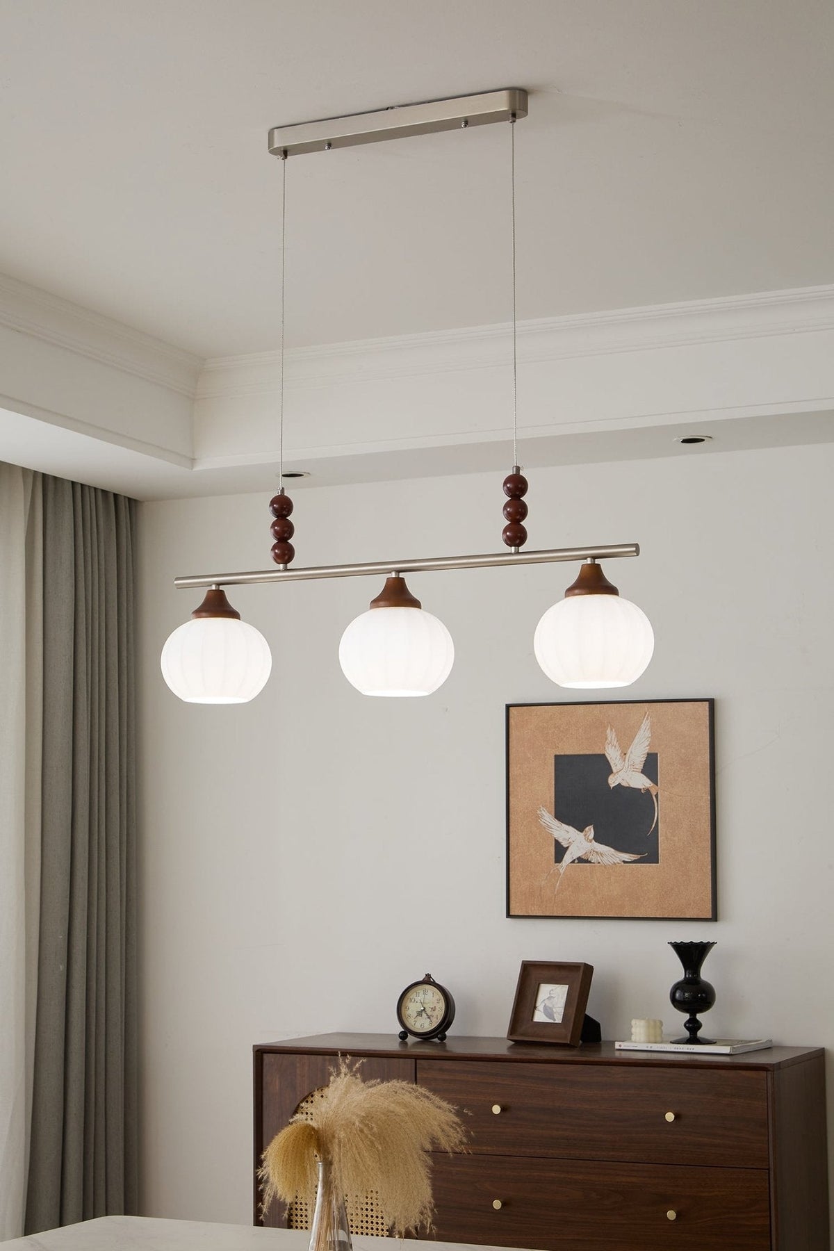 Nyla Retro Glass Pendant Lamp