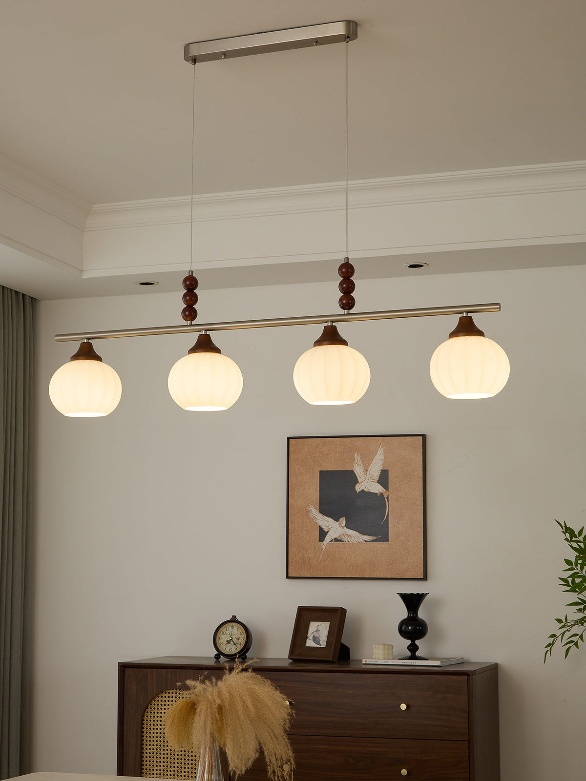 Nyla Retro Glass Pendant Lamp