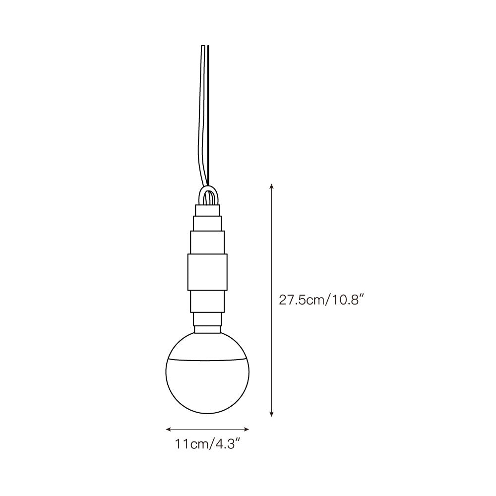 Vevinir Modern Minimalist Marble Alabaster Pendant Lamp