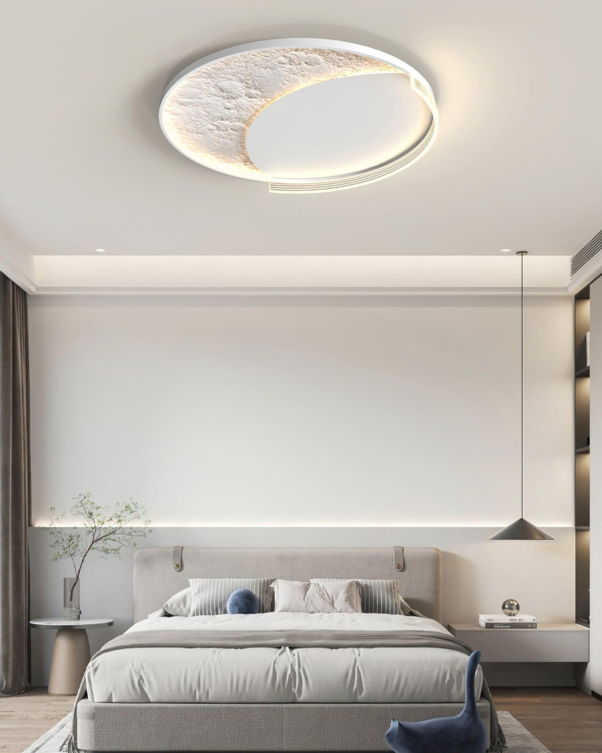 Syvine Nordic Art Lunar Led Ceiling Lamp